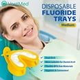 thumbnail image 4 of 200PCs Disposable Dental Fluoride Trays Dual Arch Tray for Gel/Foam by VASTMED | Dental Fluorinated Foam Tray Dental Arch Flexible Shockproof Nonslip Strong Fit, 4 of 7