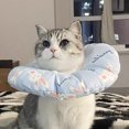thumbnail image 4 of Alternativa de cono para perros después de la cirugía, cono suave para perros pequeños y medianos, cono de donut para dejar de lamer y masticar, cono de recuperación protectora para perros, 4 of 8