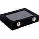 thumbnail image 2 of Caja de joyería para anillos con tapa de cristal, caja de almacenamiento de terciopelo, 2 of 5