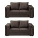 thumbnail image 1 of Sala 2-2 TRINITY Taos ( 2 piezas Love Seat ) Cafe Chels, 1 of 8