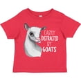thumbnail image 3 of Inktastic Easily Distracted by Goats Cute Goat Boys or Girls Toddler T-Shirt, 3 of 5