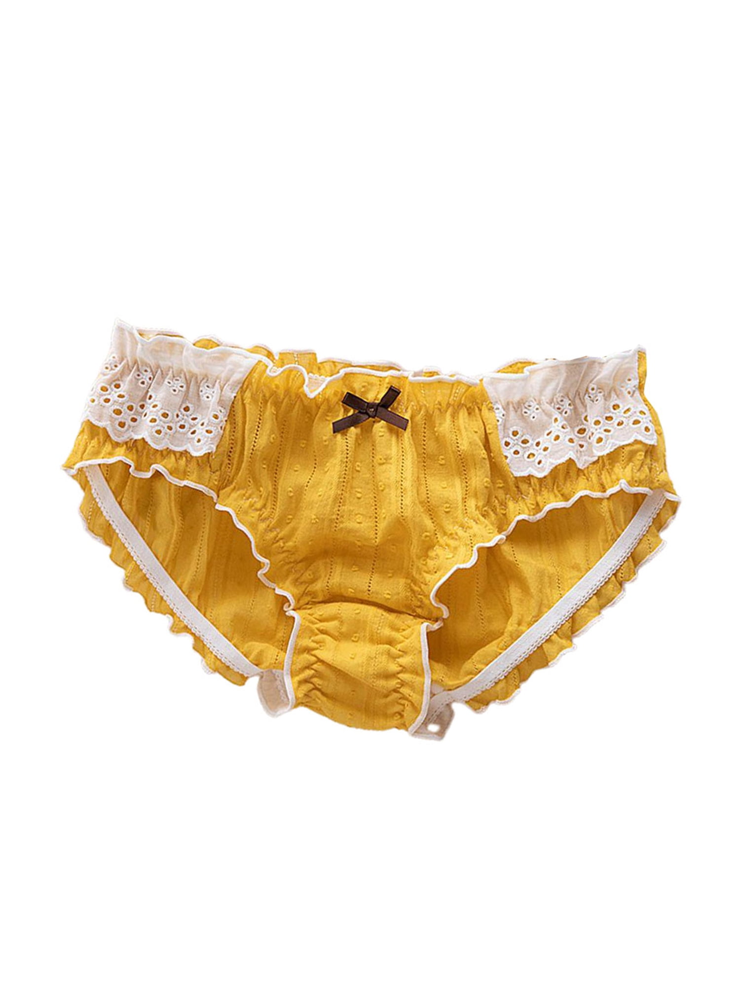 UPAIRC Womens Sexy Sheer Lingerie Knickers Underwear Ladies MidWaisted