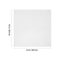 thumbnail image 2 of HEANUJJ 15pcs Blank Plastic Sheets For Crafts In White PET For Template Making And Painting, 2 of 7