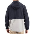 thumbnail image 2 of Men's Cutter & Buck Navy Arizona Wildcats Charter Eco Recycled Half-Zip Anorak Jacket, 2 of 2