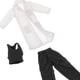 thumbnail image 5 of Ropa de figura femenina 1/12, pantalones de muñeca para mujer, disfraz para figuras de acción de muñecas femeninas de 6 pulgadas, 5 of 9