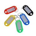 thumbnail image 2 of 120 Pcs Split Ring Colorful Plastic ID Tags Name Card Label Key Holder, 2 of 6