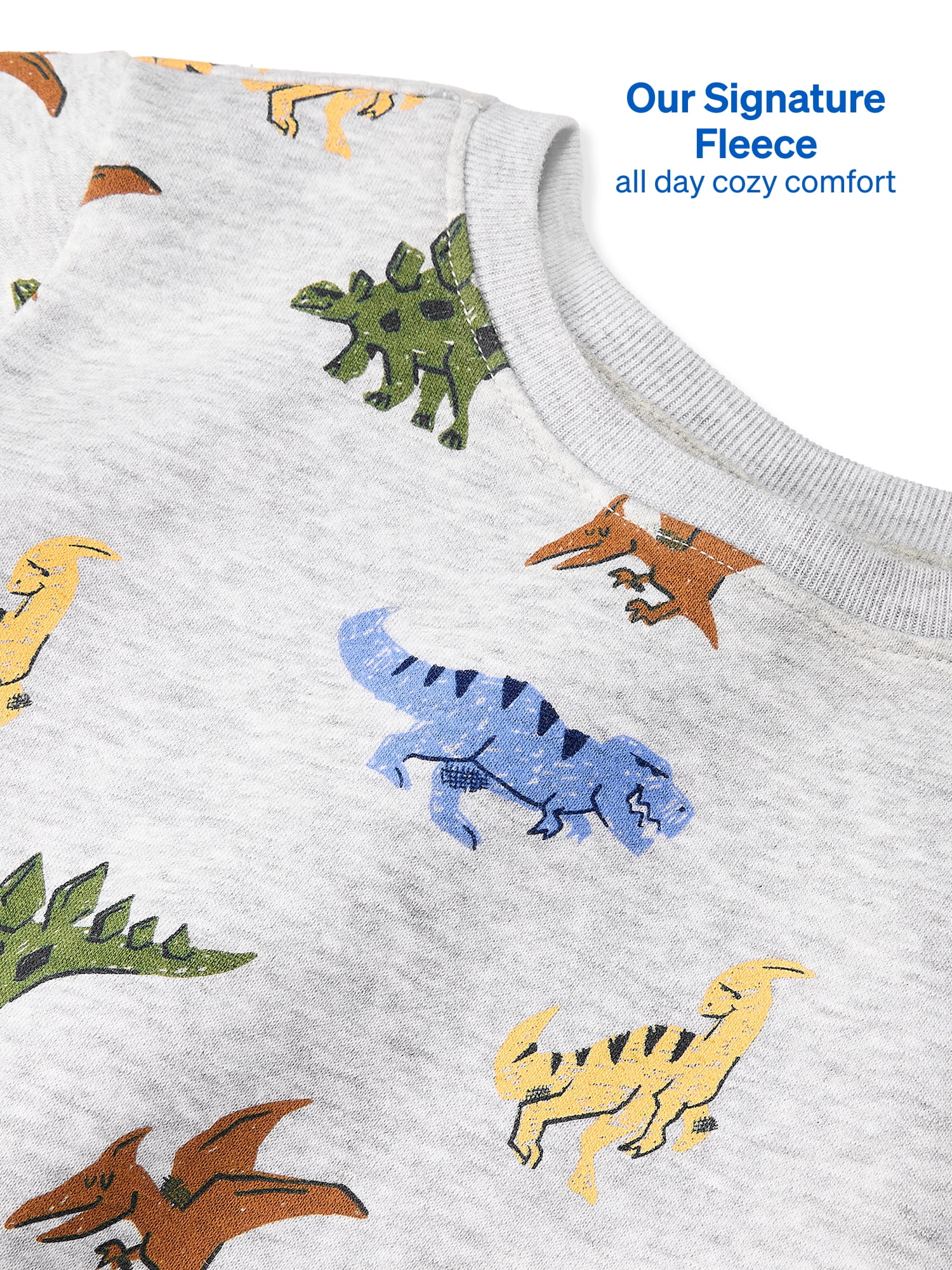 Garanimals Baby & Toddler Boys Fleece Outfit Set, Sweatshirt & Sweatpants, Sizes 0-6T