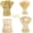 1000PCS-3 Sizes, variant on UYWZQ-500PCS Cocktail Picks Kit, 4 Styles Fancy Toothpicks for Appetizers, 3 Sizes Long Bamboo Skewers, Decorative Wooden Cocktail Sticks for Party Supplies Food Drinks Fruit Charcuterie Boards Acces