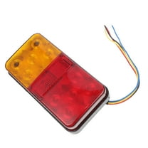 BESTYASH Truck Lights LED Tail Lights Plastic 1Pack for Truck Night Driving