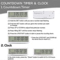thumbnail image 3 of Big Digital Countdown Days Timer Clock - 999 Days Count Down Clock Timer For Graduation Lab Kitchen (tangling), 3 of 3
