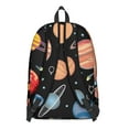 thumbnail image 3 of Nebula Cosmic Backpack for Study or Travel, Water-Repellent Oxford Material with a Starry Theme, Great Gift for Sci-Fi Fans, 3 of 5
