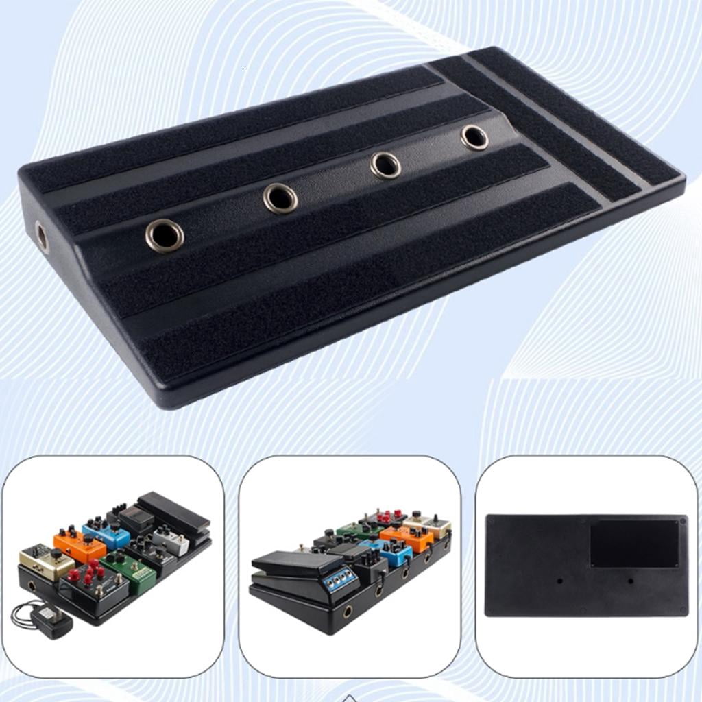 Yihuala Guitar Effect Pedal Accessories Guitar Pedal Panel Guitar Effects Pedal Board Guitar Pedalboard Case with Sticking Tape