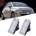thumbnail image 4 of 2Pcs Car Rear LED Number License Plate Light Assembly Fit For FIAT 500 2007-2019, 4 of 8