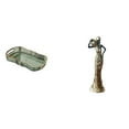 thumbnail image 1 of Elegante bandeja de tocador con escultura de una mujer tribal africana, ideal para el baño, el dormitorio, el escritorio, , el desayuno, la, 1 of 8