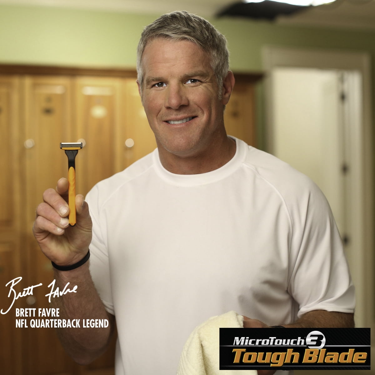 As Seen on TV! MicroTouch Tough Blade Triple Blade Razor with 12 Refill Cartridges