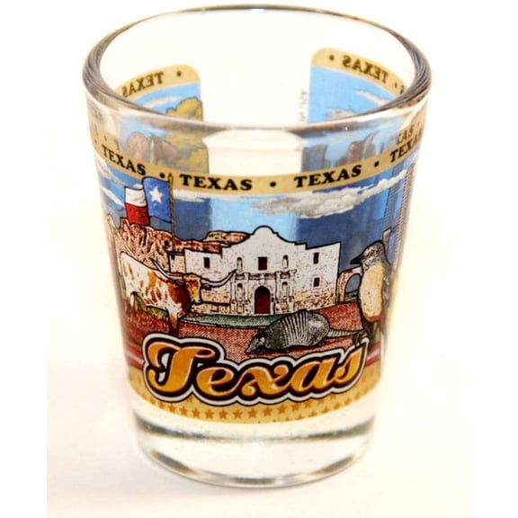 Texas State Wraparound Shot Glass