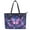 Butterfly Rose, variant on ZUXONGSY Ghost Pumpkin Bat Print Handbag for Women Multifunctional Travel Purse Fashion Top Handle Satchel with Zippered for Dating Shopping