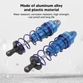 thumbnail image 3 of (Dark Blue)RiToEasysports RC Car 2Pcs Aluminum Alloy Rust Prevention RC Car Spring Damper Shock Springs for 110 RC Car Suspension Systems & Parts (Dark Blue), 3 of 5