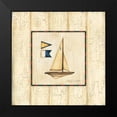thumbnail image 2 of Marrott, Stephanie 20x20 Black Modern Framed Museum Art Print Titled - Weathered Boat I, 2 of 5
