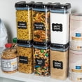 thumbnail image 3 of Contenedores de almacenamiento de alimentos Shazo de 1,2 L (6 unidades) de plástico sin BPA, 3 of 8