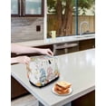 thumbnail image 3 of Gnomes Easter Toaster Cover 2 Slice, Small Kitchen Appliance Covers, Eucalyptus Spring Floral Weeping Eggs Farmhouse Toaster Oven Cover with Loop, Bread Machine Cover Polyester Dust Cover Protection, 3 of 4