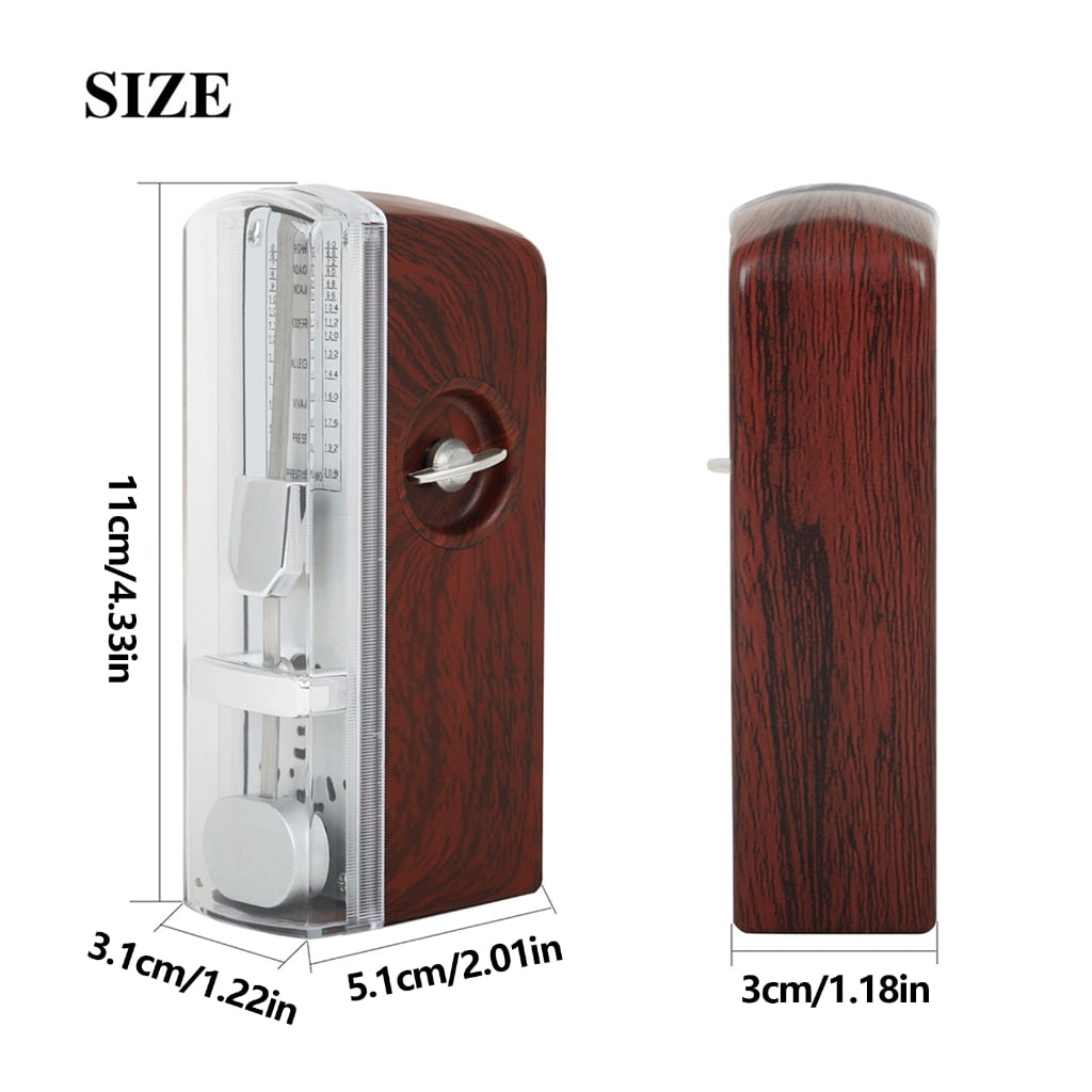 Mechanical Metronome Standard for Guitar Violin Piano Drum Musical Instrument Accessary Practice Tools for Beginners