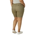 thumbnail image 3 of Lee Women's Plus Size 9" Chino Bermuda Shorts, 3 of 6