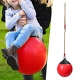 thumbnail image 3 of Columpio de exterior Koolsoo Bounce Ball con cuerda resistente para niños y adultos rojo, 3 of 9