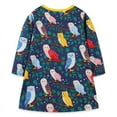 thumbnail image 2 of Yidarton 2022 European and American style girls' long-sleeved dress autumn new children's cartoon print princess dress 5T, 2 of 5