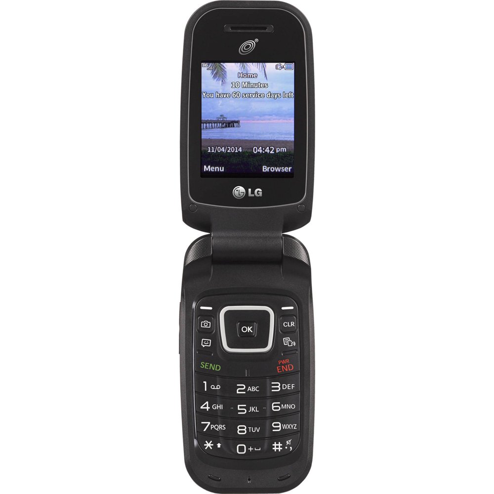 TracFone LG L442BG 3G, Balck - Prepaid Phone - Walmart.com - Walmart.com