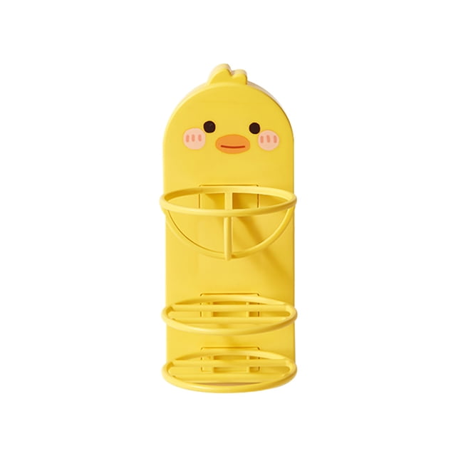 Esponja mago soportes de esponja Patrón de Pato Portátil Portátil Patrón de Pared Popá Cosmético Puff Puff Rack