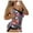 Red, variant on Afdoent Womens Pajama Set Ladies Valentine's Day Graphic Printed Sexy Sleeveless Strap Top Shorts Set Fashion Casual 2 Piece Set Comfortable