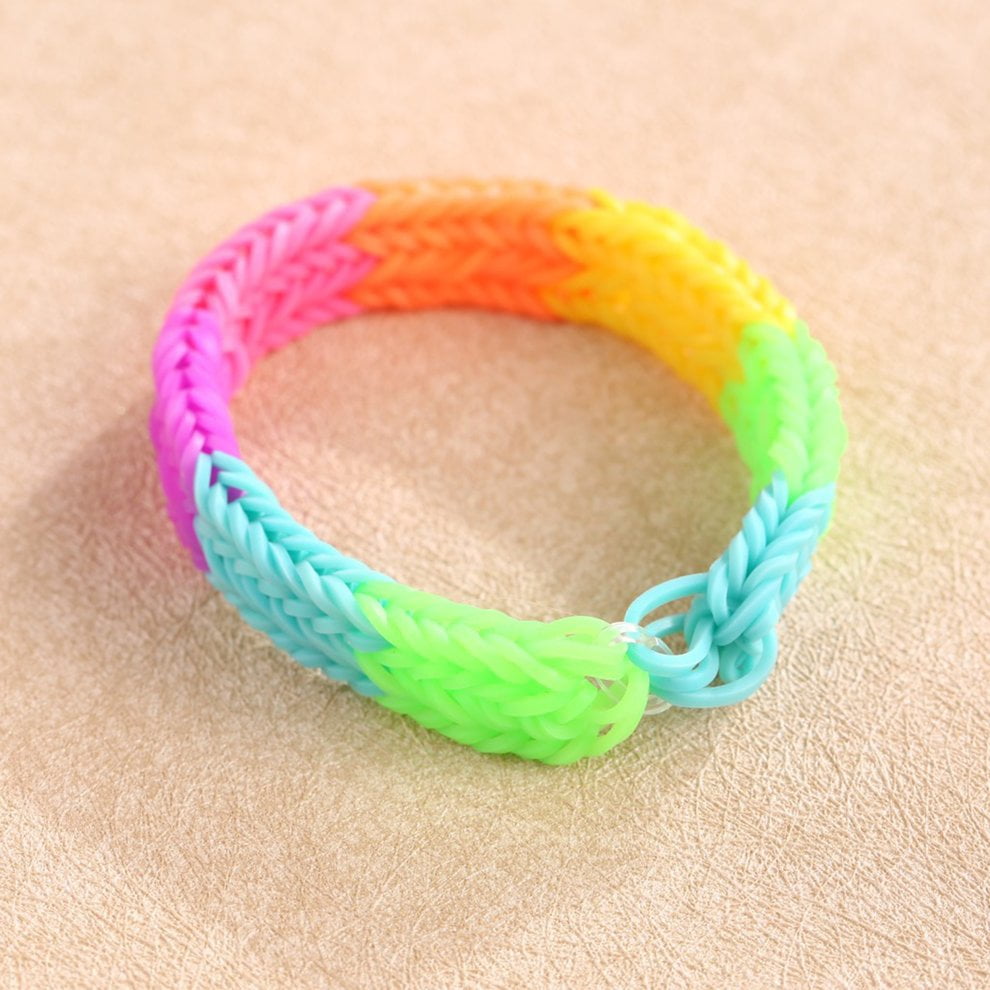 Rabbit Boxed Loom Band DIY Bracelet Weaving Machine Colorful Rubber