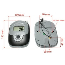 Stationary Bike Display Step Machine Speedmeter Exercise Bike Electronic Meter Fangkenuo