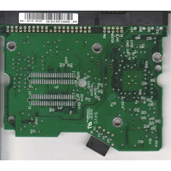 WD1200JB-00FUA0, 2061-001179-090 CE, WD IDE 3.5 PCB