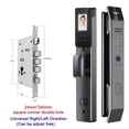 thumbnail image 2 of Simple Version D14P 3D Face Recogntion Smart Door Lock Wishome APP Control Fingerprint Passwod Electronic Door Lock With Camera ,Easy installation, 2 of 6