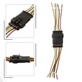 thumbnail image 2 of 1/2/3/4/5/6 Pin/Wire Waterproof Connector Electrical Car Sealed Male/Female 5, 2 of 8