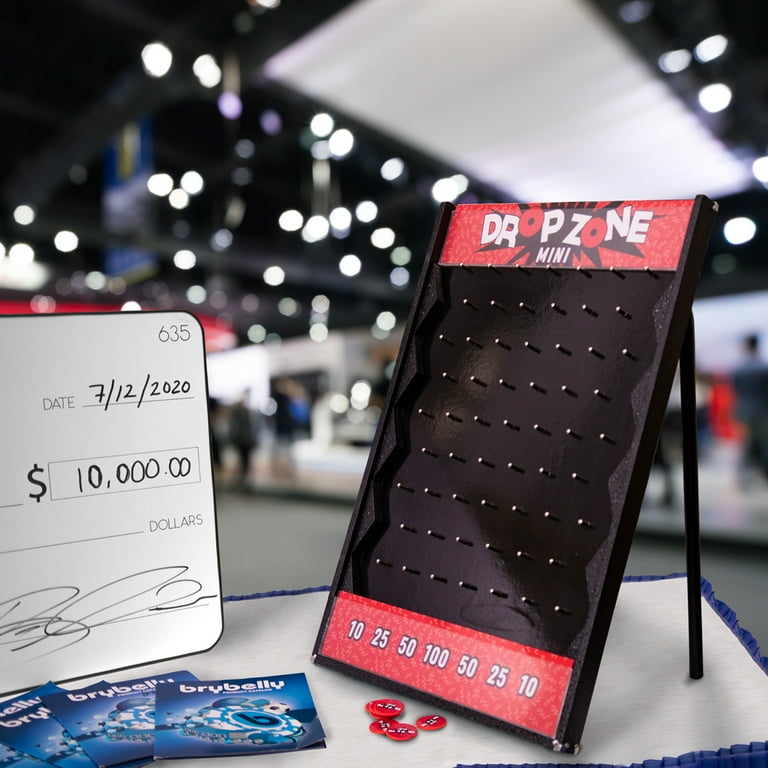Drop Zone Mini – 26 x 19 Portable, Customizable Plinko Board - Walmart.com