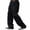 Black, variant on yillto Mens Big and Tall Sweatpants Cargo Pants Straight Leg Casual Elastic Waist Sweatpant 1X-6X
