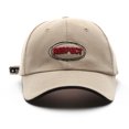 thumbnail image 2 of 1 Uds sombrero femenino de ala curva gorra de béisbol protector solar para deportes al aire libre sombrero de sol estudiante pareja sombrero de lengua de pato Rojo Verde, 2 of 5