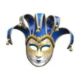 thumbnail image 4 of Máscara de Mardi Gras de Halloween Fernando Azul, 4 of 8