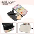thumbnail image 4 of KUIFORTI Colorful Flower Crossbody Bags for Women Fashion Hard-Wearing Small Shoulder Bag Ladies Handbag Functional Small Bag with Removable Chain for Day & Night, 4 of 7
