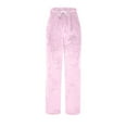 thumbnail image 4 of UTSJKR Plush Pajama Pants for Women Soft Fuzzy Lounge Pants Drawstring Comfy Fleece Sleepwear Pjs Bottoms Winter Loungewear Pink XXL, 4 of 5