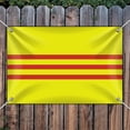 thumbnail image 3 of South Vietnam Flag Home Business Office Sign, 3 of 3