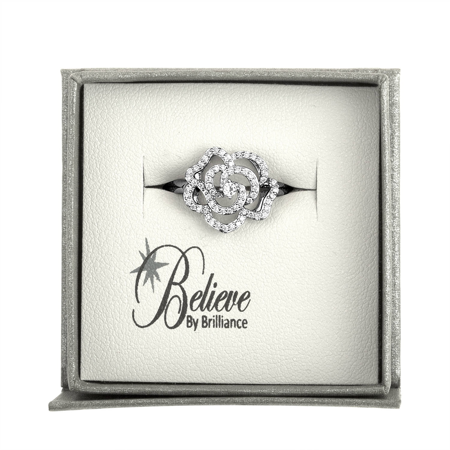 Believe by brilliance hotsell sterling silver simulated diamond