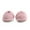 Pink, variant on Ella Bonna Soft Plush Baby Booties, Cotton Baby Booties, Gray, 0-6 Months