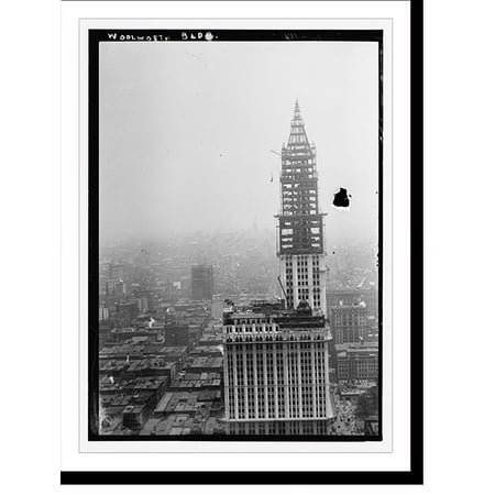 Historic Print, Woolworth Bldg. - 5, 18" x 24"