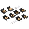 thumbnail image 1 of veasfak Clips de Suspension à Ressort 4x8x pour Miroir Sans Cadre, 1 of 8