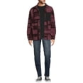 thumbnail image 2 of No Boundaries Men's Faux Sherling Trucker Jacket, 2 of 5