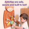 thumbnail image 3 of Learning Advantage Wire Beads & Gears Activity Wall Panel, Horse, 3 of 5